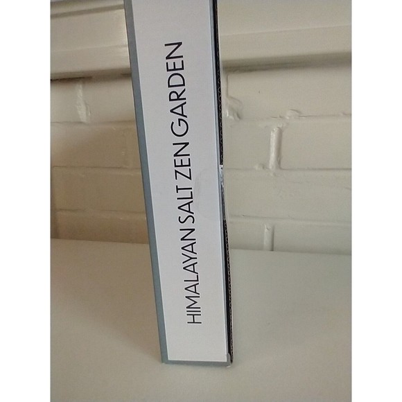 Himalayan Salt Zen Garden Kit Office Desk Gift Idea Stress Relief - Picture 6 of 7